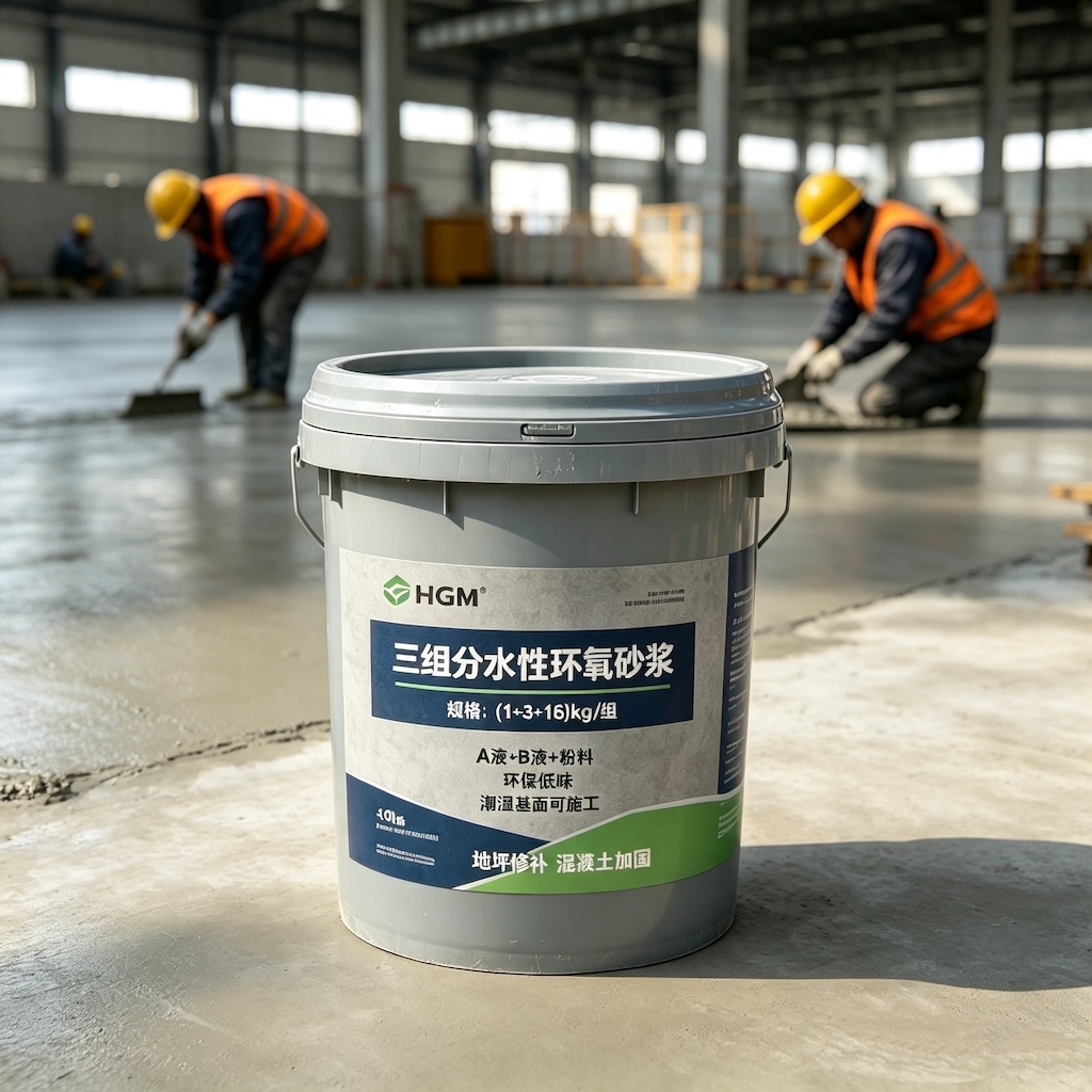 凤凰三组份水性环氧砂浆